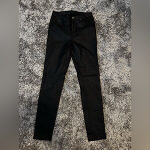 SHEIN Black Skinny Jumpsuit-Style Pants
